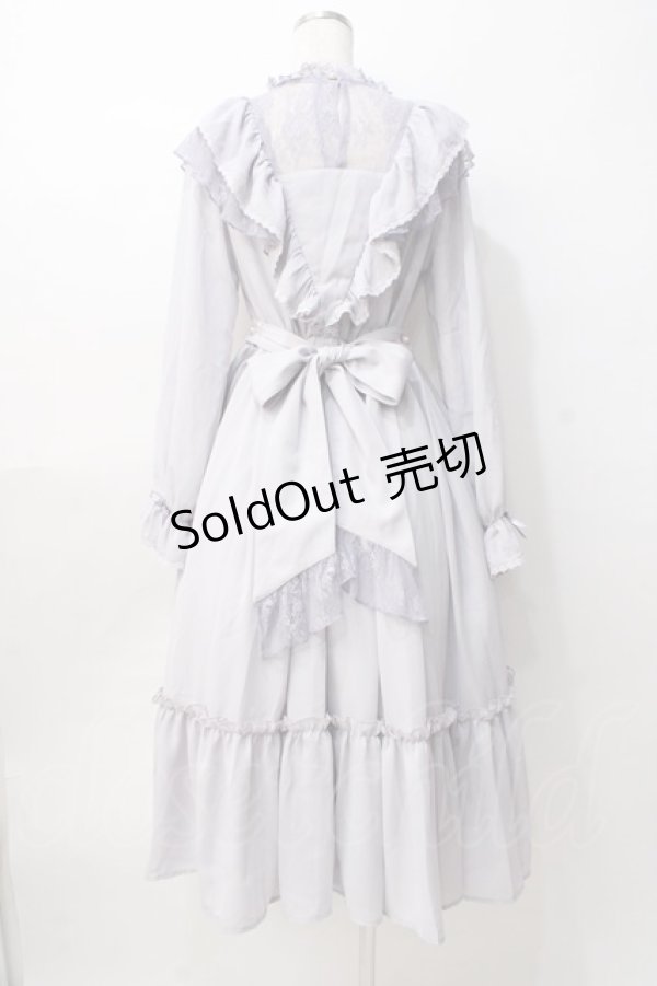 画像3: axes femme kawaii / ヴィンテージシフォンワンピース M ラベンダー Y-25-08-08-100-AX-OP-SZ-ZT477 (3)