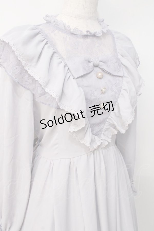 画像4: axes femme kawaii / ヴィンテージシフォンワンピース M ラベンダー Y-25-08-08-100-AX-OP-SZ-ZT477 (4)