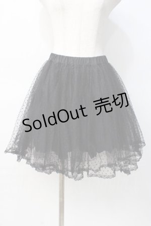 画像: mille fille closet / ドットチュールペチパンツ   Y-25-08-08-110-LO-PA-SZ-ZY