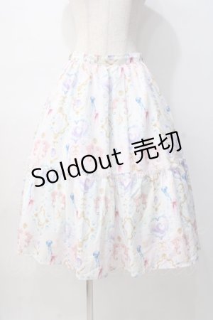 画像: axes femme Kawaii / ファンシーマリンスカート M 白 Y-25-08-08-118-AX-SK-SZ-ZH