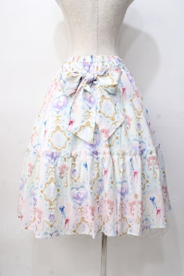 画像3: axes femme kawaii / ファンシーマリンスカート M 白 Y-25-08-08-118-AX-SK-SZ-ZH (3)