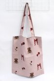 画像2: axes femme kawaii / プレゼントベアートートバッグ  ピンク Y-25-08-08-016-AX-BG-SZ-ZT500 (2)