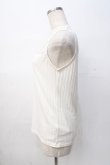 画像2: axes femme / 繊細レースタンク M 白 Y-25-08-08-030-AX-TO-SZ-ZT013 (2)