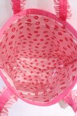 画像3: Maison de FLEUR / ピンクマニアフリルハンドルトートMバッグ F ピンク Y-25-08-08-003-LO-BG-HR-ZT500 (3)