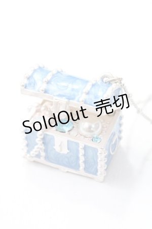 画像: axes femme kawaii / 深海の宝箱ネックレス  ブルー Y-25-08-11-001-AX-AC-SZ-ZY