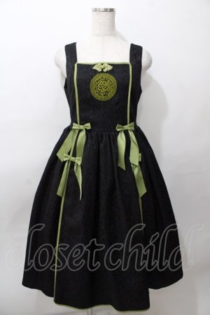 画像: axes femme kawaii / 牡丹刺繍チャイナジャンスカ M 黒 Y-25-08-11-050-AX-OP-SZ-ZY