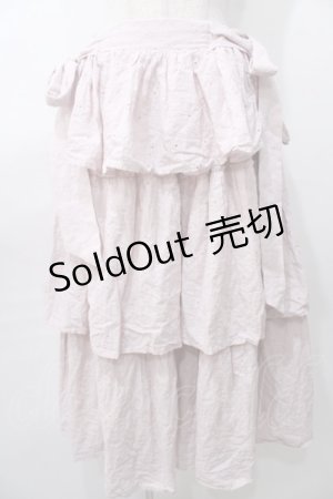 画像: axes femme kawaii / コットンレーススカート  ピンク Y-25-08-11-080-AX-SK-SZ-ZH