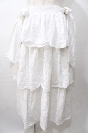 画像: axes femme kawaii / コットンレーススカート  白 Y-25-08-11-081-AX-SK-SZ-ZY