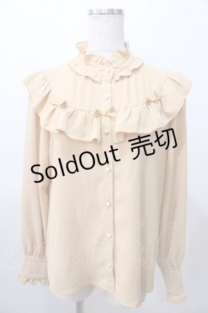 画像: axes femme kawaii / プティリボンブラウス M イエロー Y-25-08-11-025-AX-BL-SZ-ZH