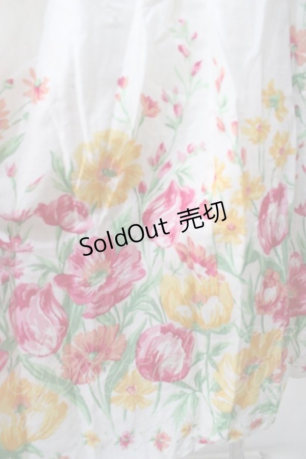 画像3: LIZ LISA / チューリップ柄キャミワンピース 0 アイボリー Y-25-08-13-059-LO-OP-SZ-ZI (3)