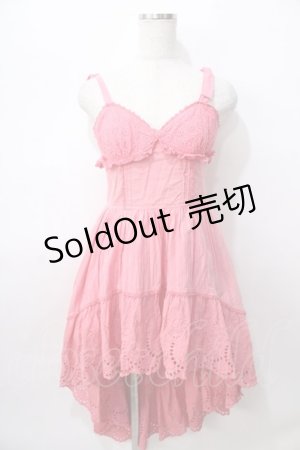 画像: LIZ LISA / フィッシュテールワンピース 0 ピンク Y-25-08-13-065-LO-OP-SZ-ZY