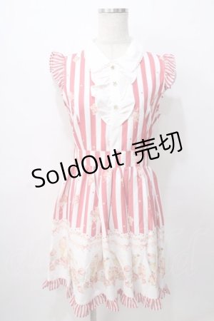 画像: LIZ LISA / アイスクリーム柄ワンピース 0 アカ Y-25-08-13-076-LO-OP-SZ-ZT007