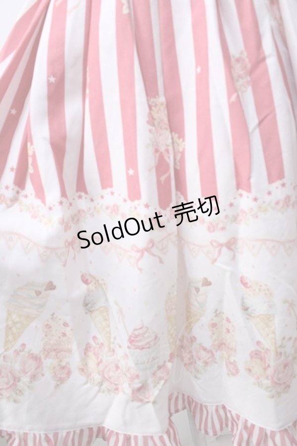 画像4: LIZ LISA / アイスクリーム柄ワンピース 0 アカ Y-25-08-13-076-LO-OP-SZ-ZT007 (4)