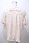 画像2: LIZ LISA / バラ刺繍スカラップブラウス 0 ベージュ Y-25-08-13-030-LO-BL-SZ-ZY (2)
