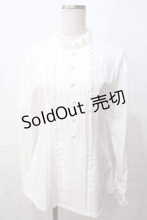 画像: NO.S PROJECT / オルレア・ブラウス S ホワイト Y-25-08-15-079-LO-BL-SZ-ZY