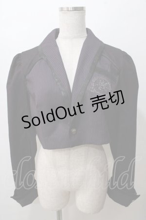 画像: Hoshibako Works / ヒヤシンスの詩　ショートジャケット  パープル Y-25-08-15-091-LO-JA-SZ-ZT0207C