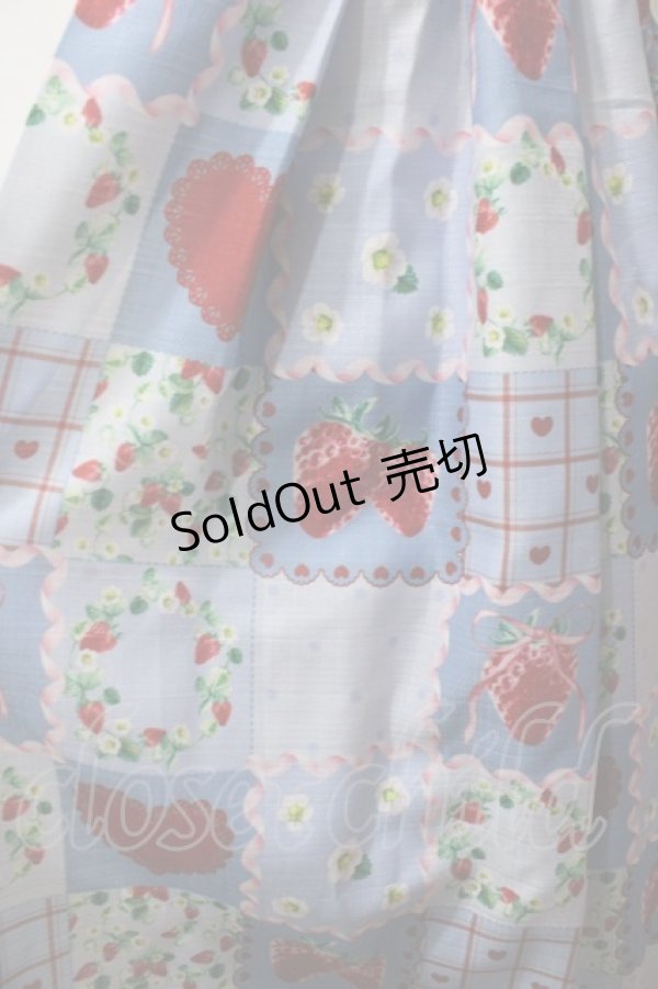 画像4: axes femme kawaii / ハピネスベリーワンピース  サックス Y-25-08-15-119-AX-OP-SZ-ZT114 (4)