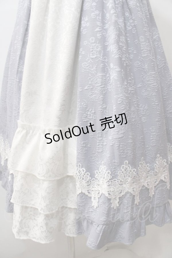 画像4: axes femme kawaii / ロココジャンパースカート  サックス Y-25-08-15-120-AX-OP-SZ-ZH (4)