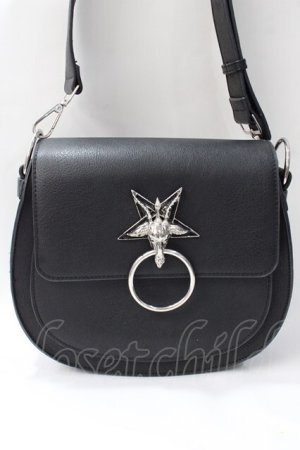 画像: KILL STAR / Brimstone Handbag   黒 Y-25-08-15-016-PU-BG-SZ-ZY