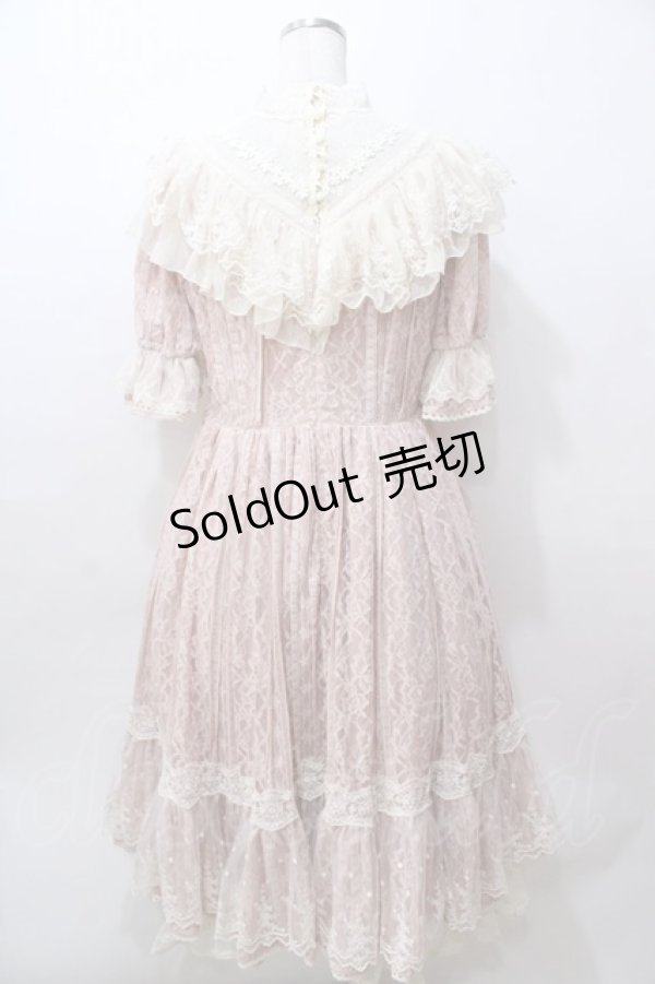 画像2: Miss Point / Rosa Osmanthusワンピース  ピンク Y-25-08-15-146-LO-OP-SZ-ZT420 (2)