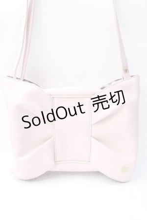 画像: axes femme kawaii / リボンショルダーバッグ  ピンク Y-25-08-15-017-AX-BG-SZ-ZY