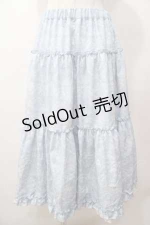 画像: m petit by misako / NINA'S RVパニエスカート  サックス Y-25-08-15-156-LO-SK-SZ-ZY