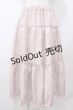 画像: m petit by misako / NINA'S RVパニエスカート  ピンク Y-25-08-15-157-LO-SK-SZ-ZY