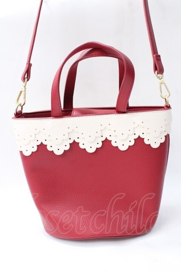 画像1: m petit by misako / TT*AMハイショクSC  赤 Y-25-08-15-018-LO-BG-SZ-ZT500 (1)