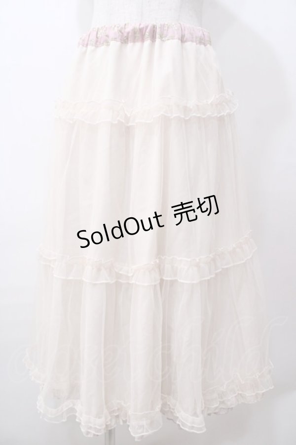 画像3: m petit by misako / NINA'S RVパニエスカート  ピンク Y-25-08-15-157-LO-SK-SZ-ZY (3)