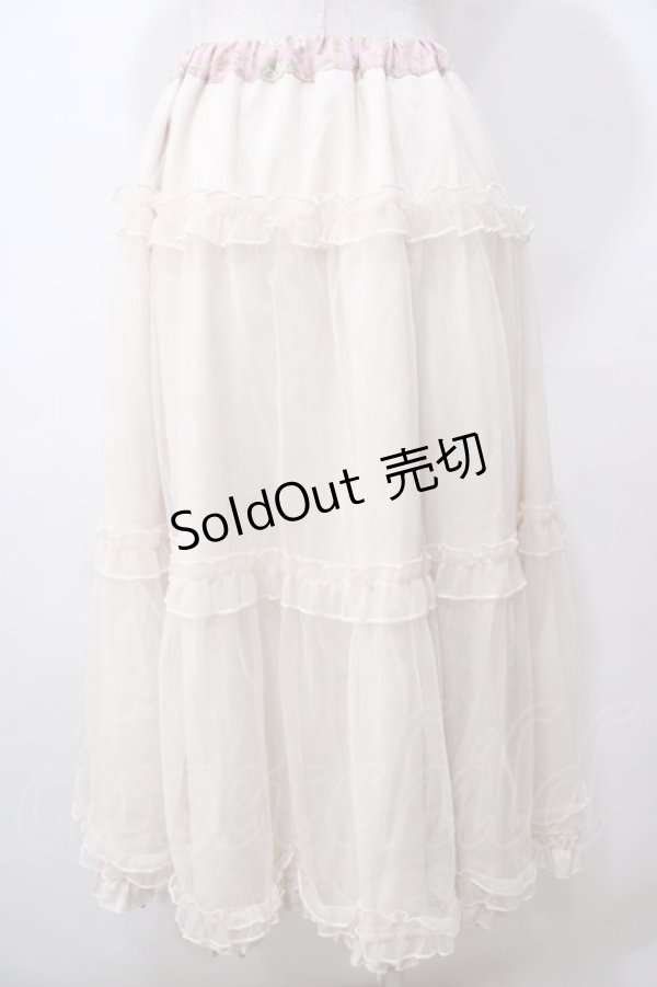 画像4: m petit by misako / NINA'S RVパニエスカート  ピンク Y-25-08-15-157-LO-SK-SZ-ZY (4)