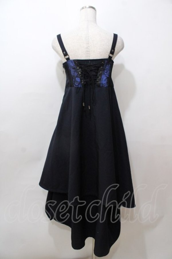 画像2: Ozz Croce / ランダム2WAYスカート  紺 Y-25-08-15-161-OO-SK-SZ-ZY (2)