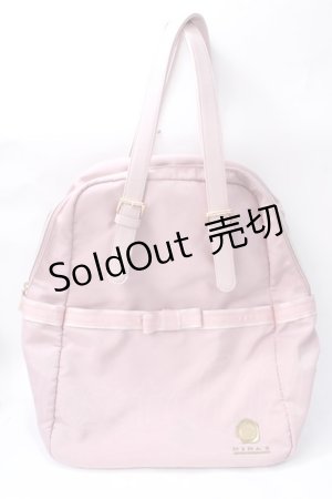 画像: m petit by misako / NINA'S コラボ AM2WAYリュック  中桃 Y-25-08-15-023-LO-BG-SZ-ZT500