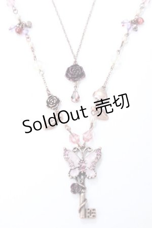 画像: axes femme / 鍵ディテールネックレス  ブロンズ Y-25-08-15-003-AX-AC-HR-ZY