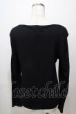 画像2: Jane Marple / スイスコットンkittenプリントのロングTシャツ M 黒 Y-25-08-17-067-JM-TO-SZ-ZY (2)