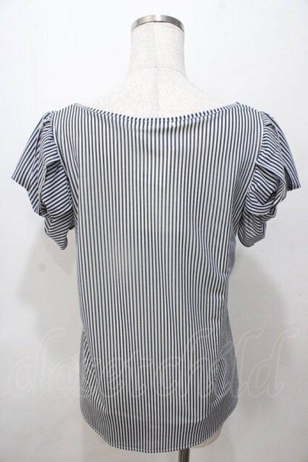 画像2: axes femme / ストライプ柄トップス  ストライプ Y-25-08-17-072-AX-TO-SZ-ZT196 (2)