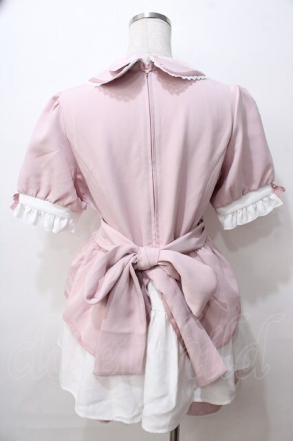 画像2: DearMyLove / プリキュアキラキラビジューセットアップ  ピンク Y-25-08-17-093-EL-OP-SZ-ZT130 (2)