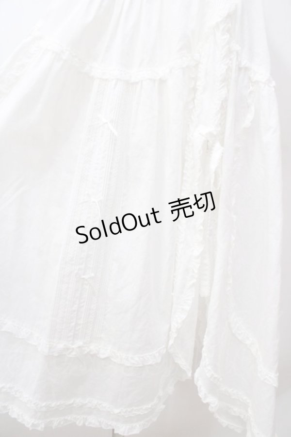 画像4: PINK HOUSE / ローンエプロンドレス  白 Y-25-08-17-096-LO-OP-SZ-ZY (4)