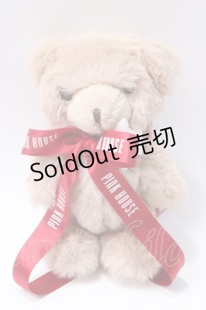 画像: PINK HOUSE / くまぬいぐるみコサージュ  ブラウン Y-25-08-17-015-LO-ZA-SZ-ZY