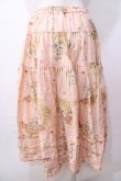 画像2: PINK HOUSE / 卓上のお茶会のスカート  ピンク Y-25-08-17-111-LO-SK-SZ-ZY (2)