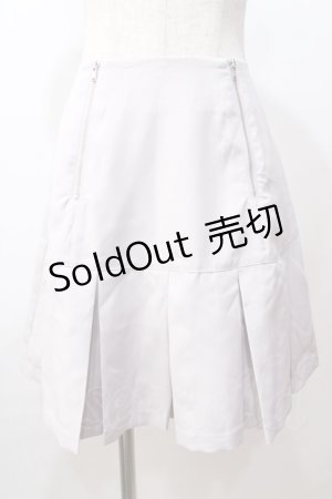 画像: Ank Rouge / ダブルジップスカート  グレー Y-25-08-17-122-CA-SK-SZ-ZT512