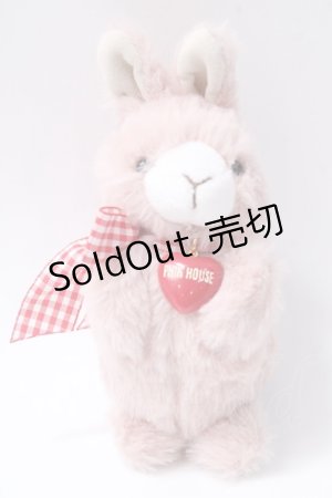 画像: PINK HOUSE / シュガリースイーツラビットぬいぐるみコサージュ  ピンク Y-25-08-17-019-LO-ZA-SZ-ZY
