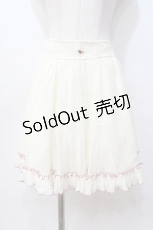 画像: LIZ LISA / レーススカート 0 アイボリー Y-25-08-18-024-LO-SK-SZ-ZH