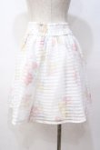 画像3: LIZ LISA / 花プリントシアースカート 0 白 Y-25-08-18-029-LO-SK-SZ-ZI (3)
