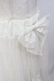 画像4: LIZ LISA / フィッシュテールチュールスカート 0 アイボリー Y-25-08-18-033-LO-SK-SZ-ZI (4)