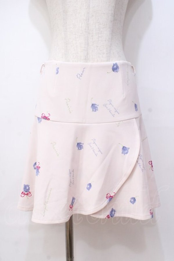 画像1: LIZ LISA / 花柄フレアスカート 0 ピンク Y-25-08-18-041-LO-SK-SZ-ZT042 (1)