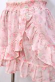 画像4: LIZ LISA / 花柄フリルミニスカート 0 ピンク Y-25-08-18-049-LO-SK-SZ-ZT041 (4)