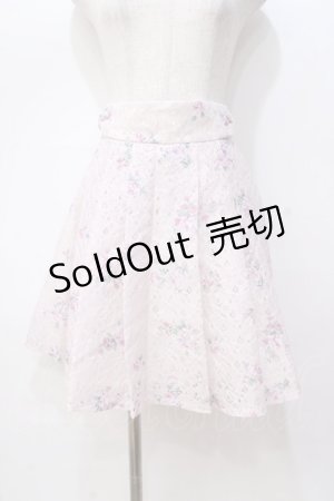 画像: LIZ LISA / 花柄レーススカート 0 ピンク Y-25-08-18-050-LO-SK-SZ-ZH