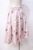 画像3: LIZ LISA / ローズ柄アシメスカート 0 ラベンダー Y-25-08-18-051-LO-TO-SZ-ZT025 (3)