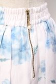 画像4: LIZ LISA / 水彩花柄スカート 0 ピンク×ブルー Y-25-08-18-056-LO-SK-SZ-ZT039 (4)