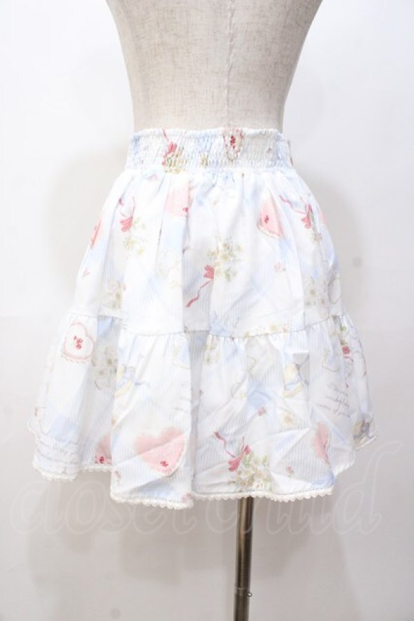 画像3: LIZ LISA / アイシングクッキー柄スカート 0 サックス Y-25-08-18-058-LO-SK-SZ-ZI (3)